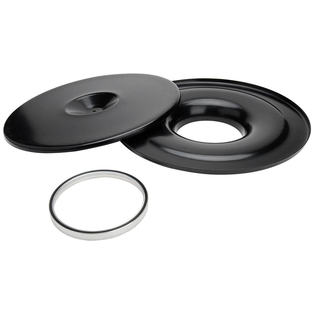 Suncoast Marine and Auto offers Flat 14in Air Cleaner Kit Black (ALL25951)