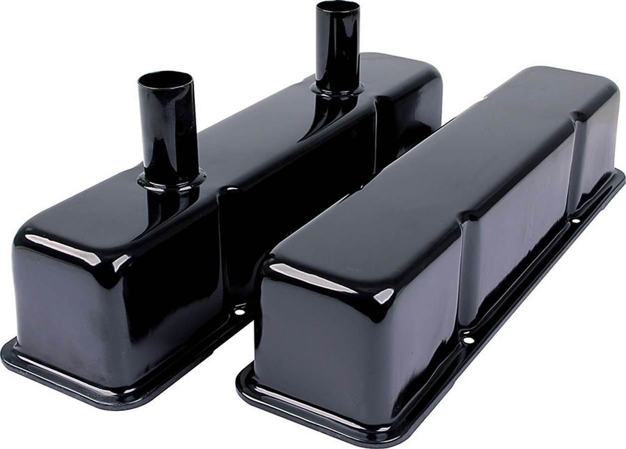 Suncoast Marine and Auto offers Valve Covers SBC Steel Black w/Tubes (ALL26147)