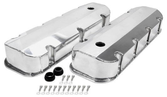 Suncoast Marine and Auto offers Valve Covers BBC Fab Aluminum w/ Holes (ALL26177)