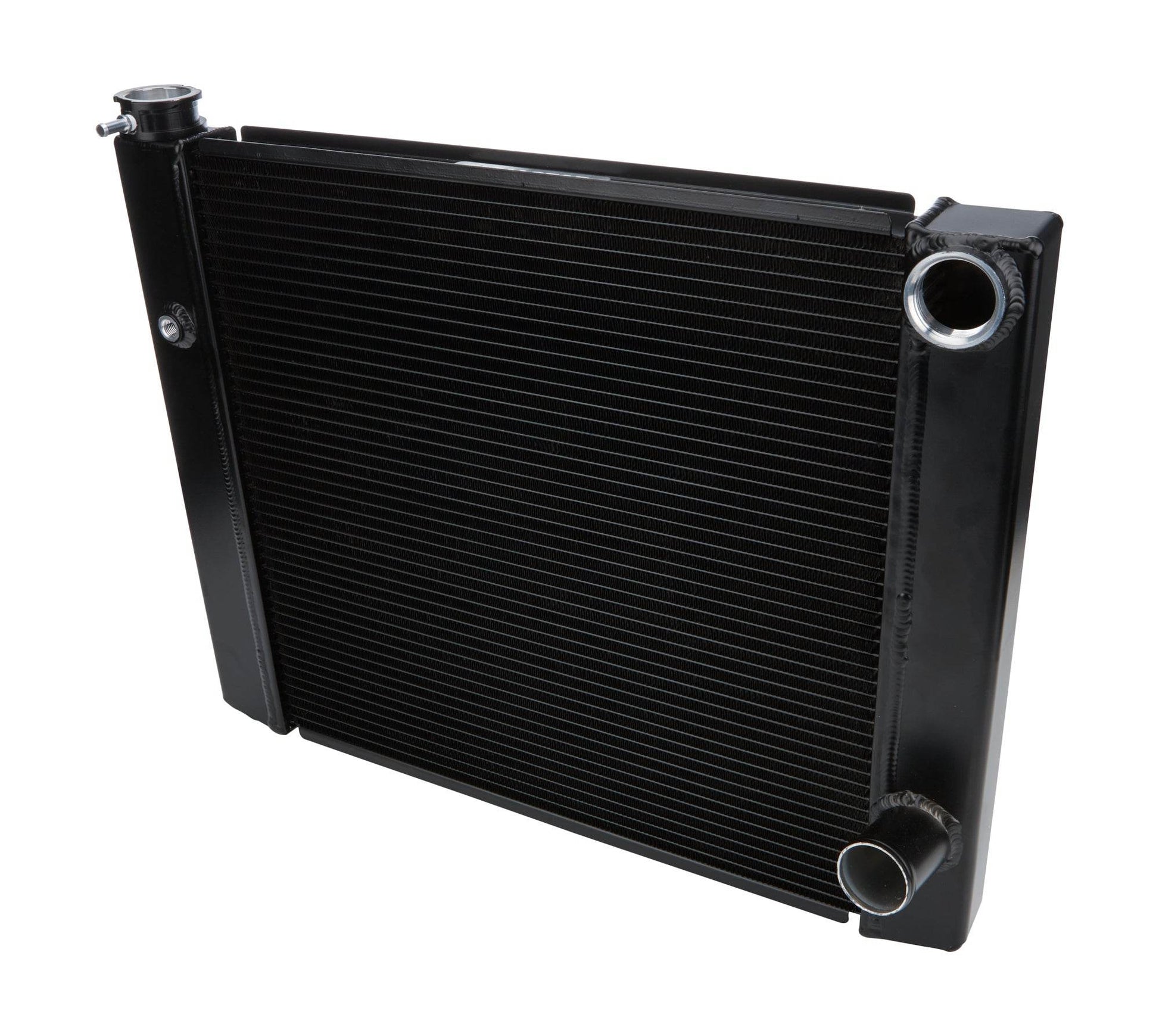 Suncoast Marine and Auto offers Dual Pass Radiator 19x24 1 Row Lightweight Black (ALL30343)