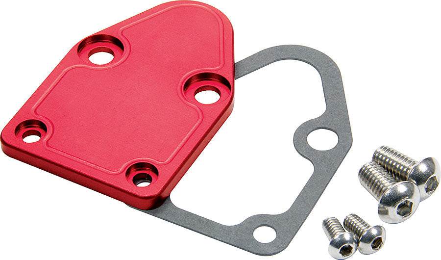 Suncoast Marine and Auto offers SBC F/P Block Off Plate Red (ALL40302)