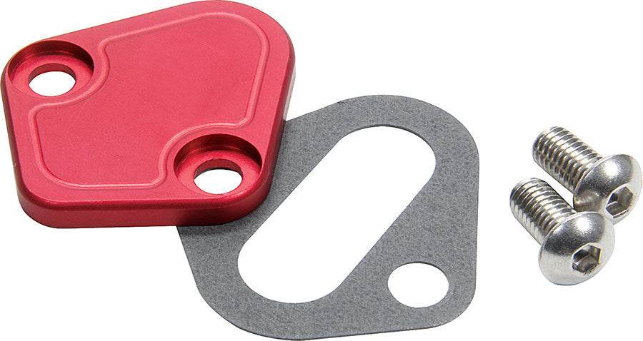 Suncoast Marine and Auto offers BBC F/P Block Off Plate Red (ALL40305)