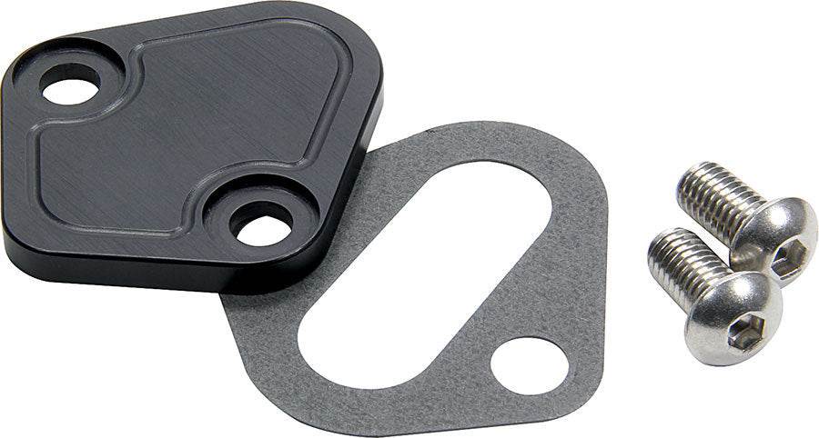 Suncoast Marine and Auto offers BBC F/P Block Off Plate Black (ALL40307)