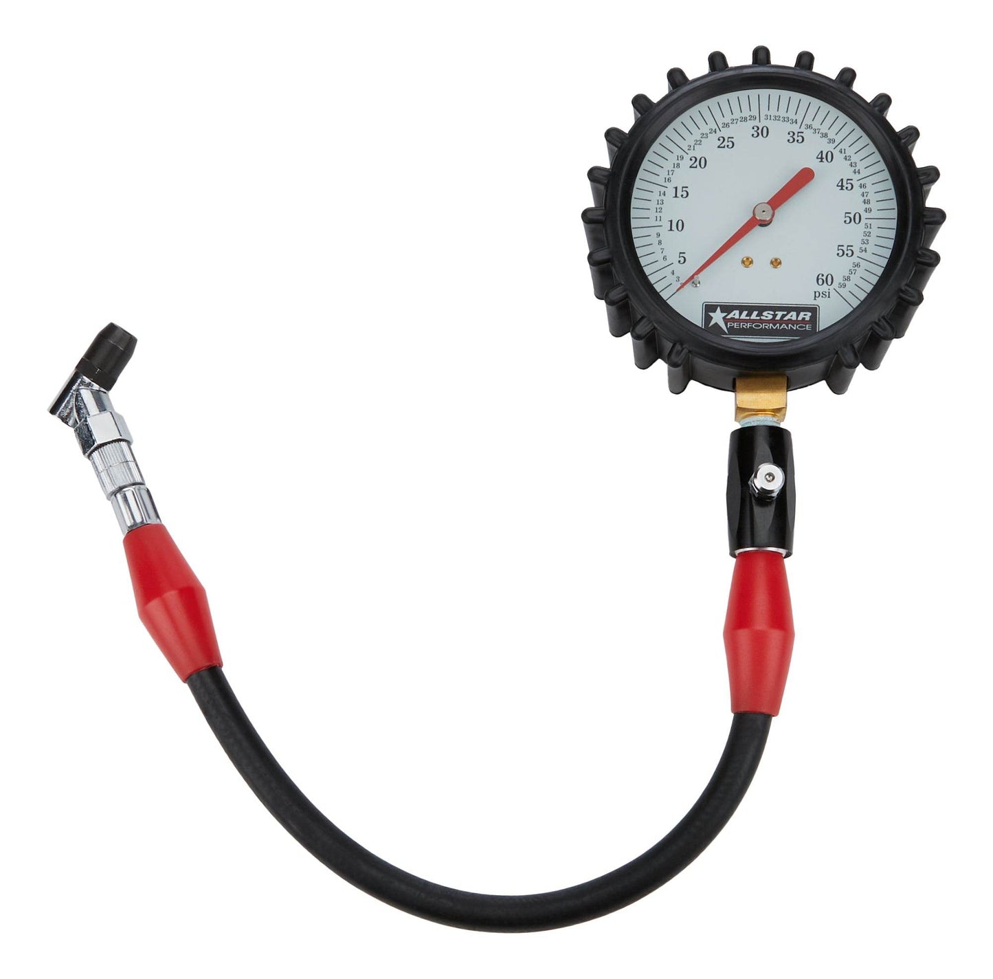 Suncoast Marine and Auto offers Tire Pressure Gauge 0-60 PSI 4in Glow (ALL44048)