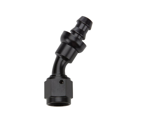 Suncoast Marine and Auto offers Pushlock Hose End Black 30 Deg Elbow -6 (ALL49422)