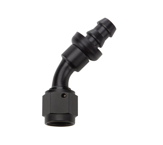 Suncoast Marine and Auto offers Pushlock Hose End Black 45 Deg Elbow -6 (ALL49432)