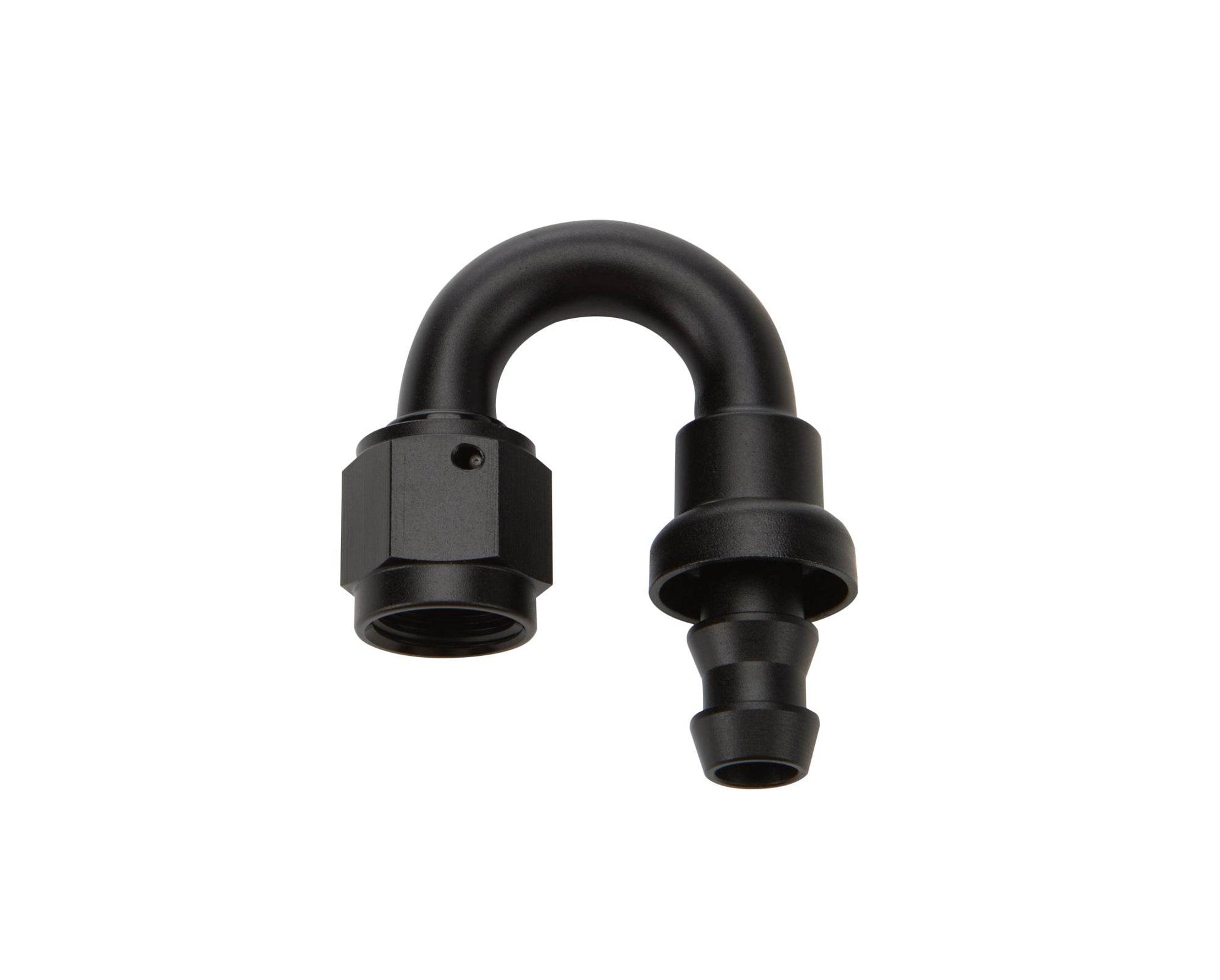 Suncoast Marine and Auto offers Pushlock Hose End Black 180 Deg Elbow -6 (ALL49482)