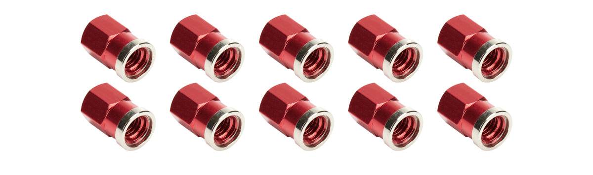 Suncoast Marine and Auto offers QC Cover Nuts Short Red 10pk (ALL72059)