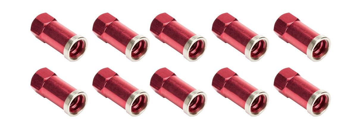 Suncoast Marine and Auto offers QC Cover Nuts Long Red 10pk (ALL72061)