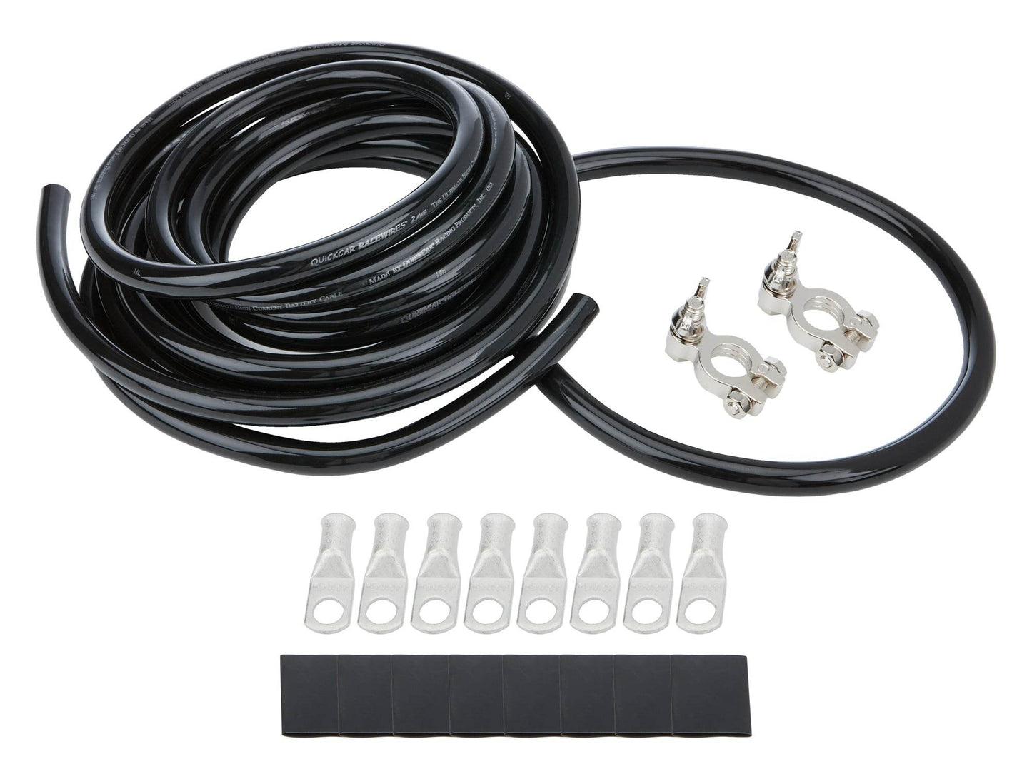 Suncoast Marine and Auto offers Battery Cable Kit 2 Ga. 1 Battery All Black (ALL76111)