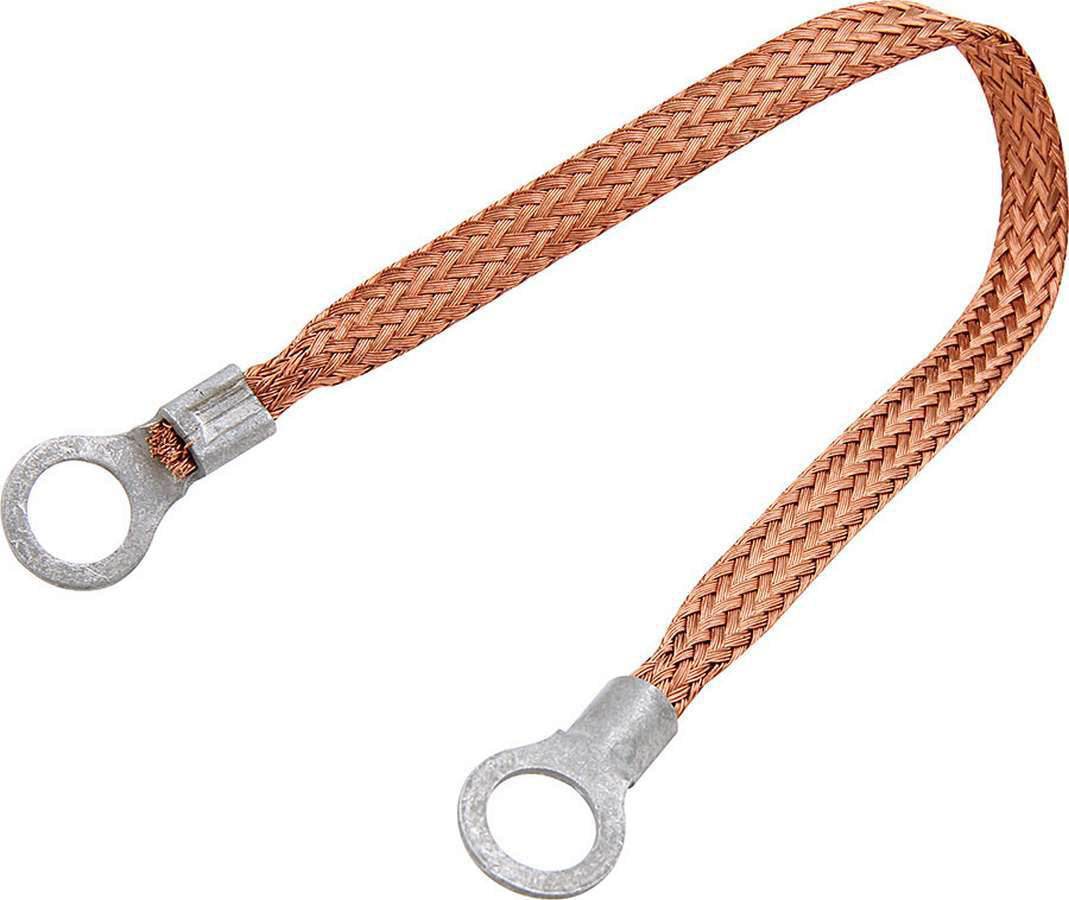 Suncoast Marine and Auto offers Copper Ground Strap 18in w/ 3/8in Ring Terminals (ALL76330-18)