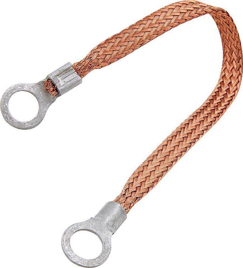 Suncoast Marine and Auto offers Copper Ground Strap 6in w/ 3/8in Ring Terminals (ALL76330-6)