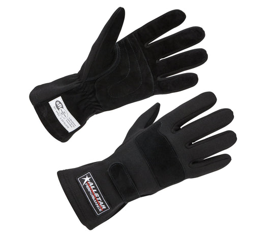 Suncoast Marine and Auto offers Driving Gloves SFI 3.3/5 D/L Black Small (ALL915011)