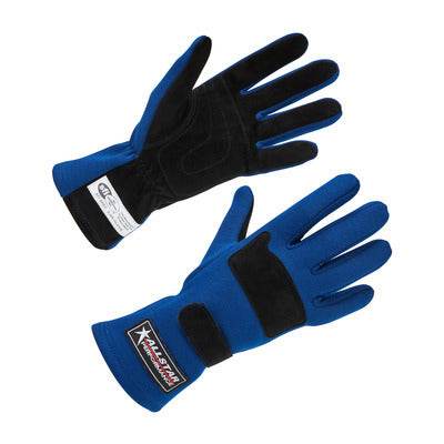 Suncoast Marine and Auto offers Driving Gloves SFI 3.3/5 D/L Blue X-Large (ALL915025)