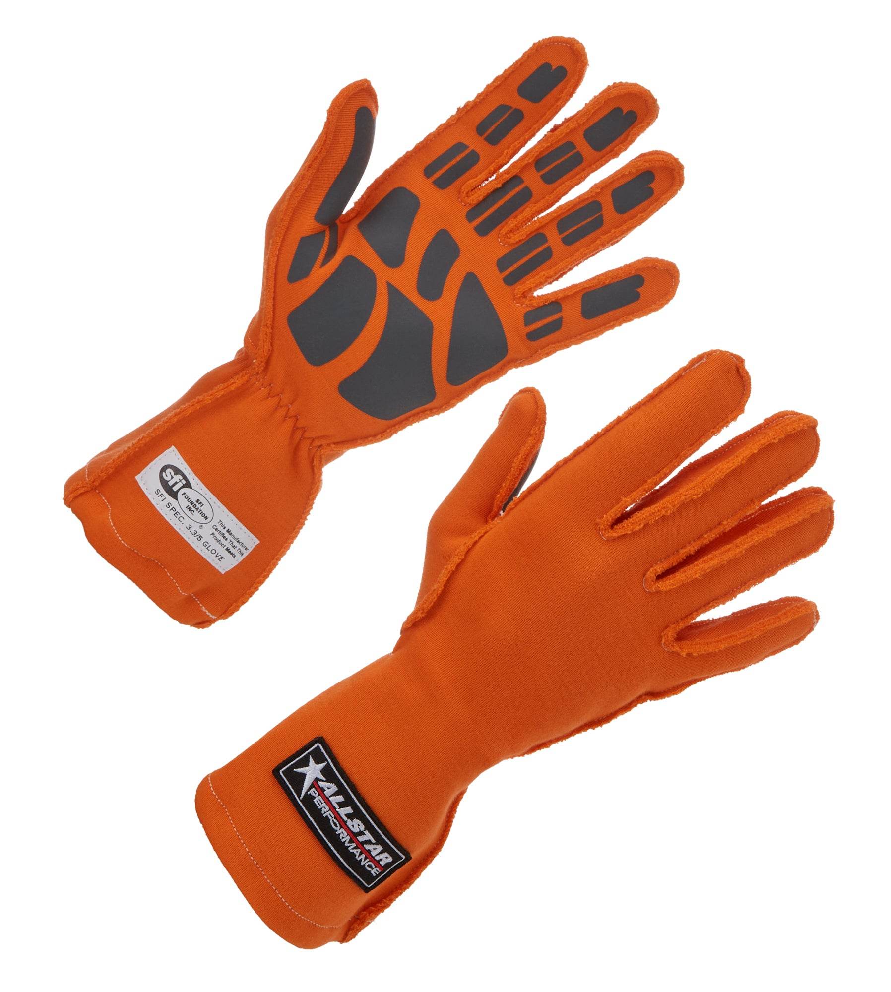 Suncoast Marine and Auto offers Driving Gloves SFI 3.3/5 Outseam D/L SM Orange (ALL916041)