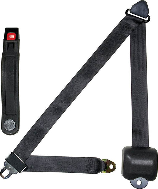 Suncoast Marine and Auto offers Seat Belt Retractable 3pt Charcoal (ALL98117)