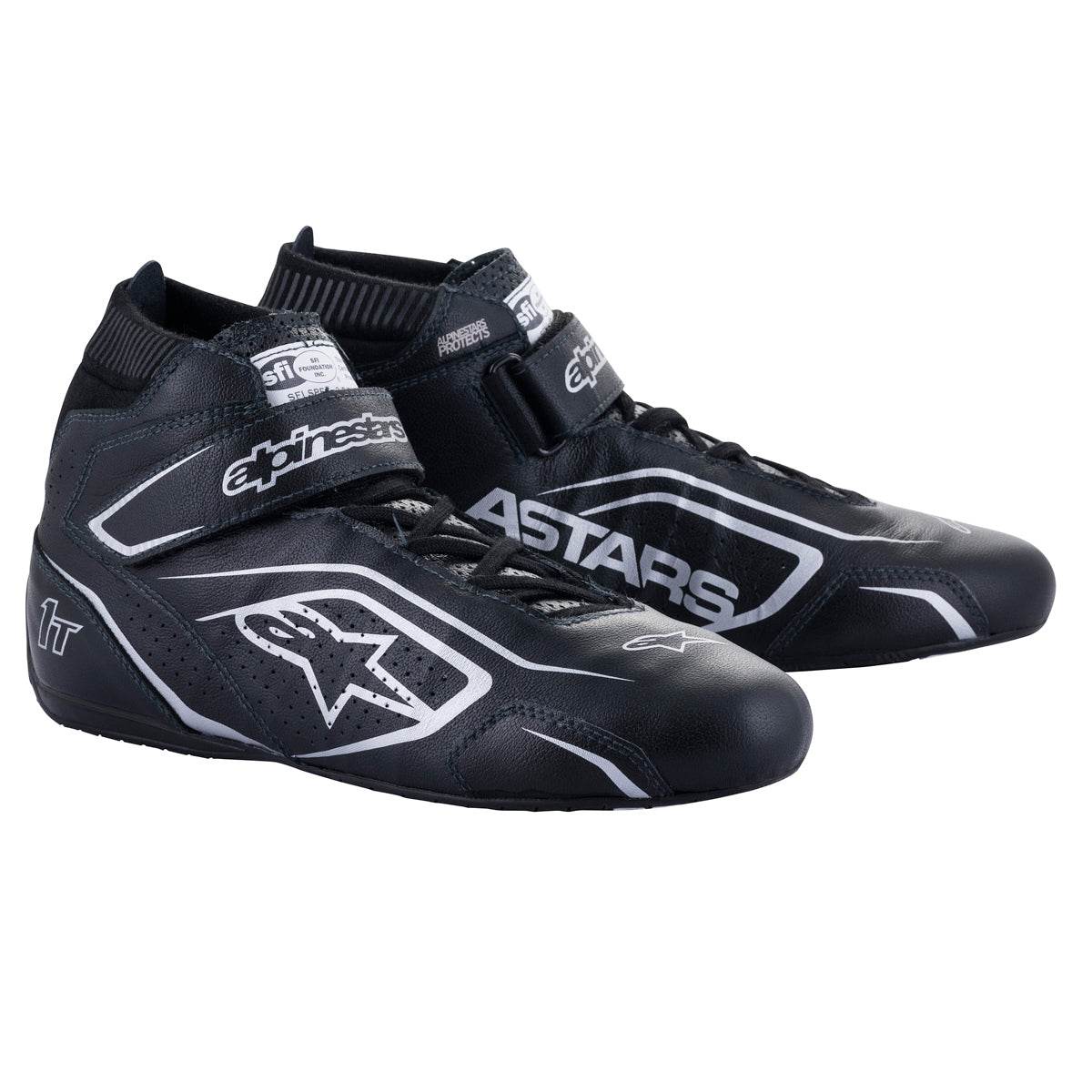 Suncoast Marine and Auto offers Shoe Tech-1T V3 Black / Silver Size 10 (2710122-119-10)