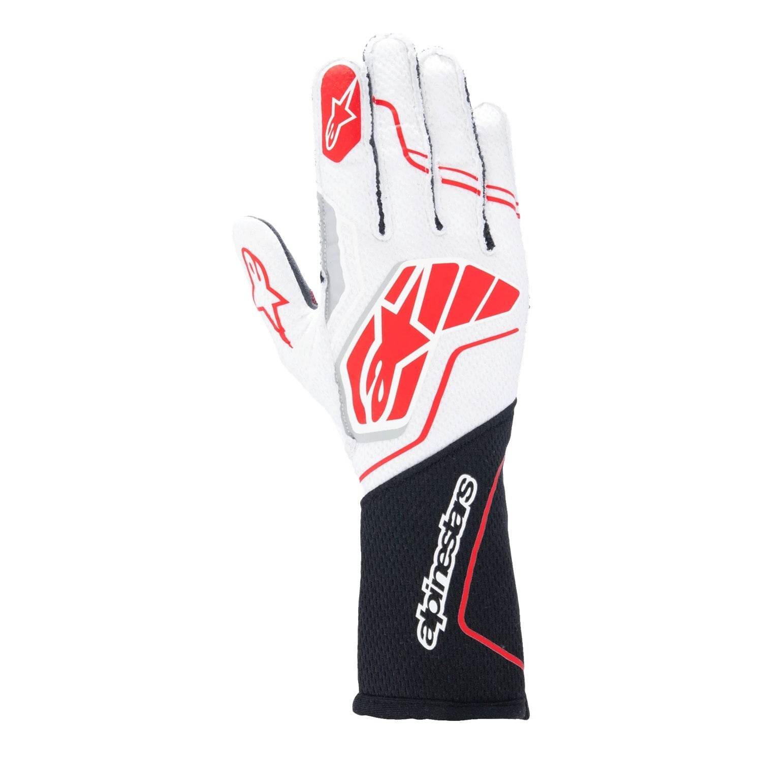 Suncoast Marine and Auto offers Glove Tech-1 ZX V4 Blk / Wht / Red 2X-Large (3550224-123-2XL)