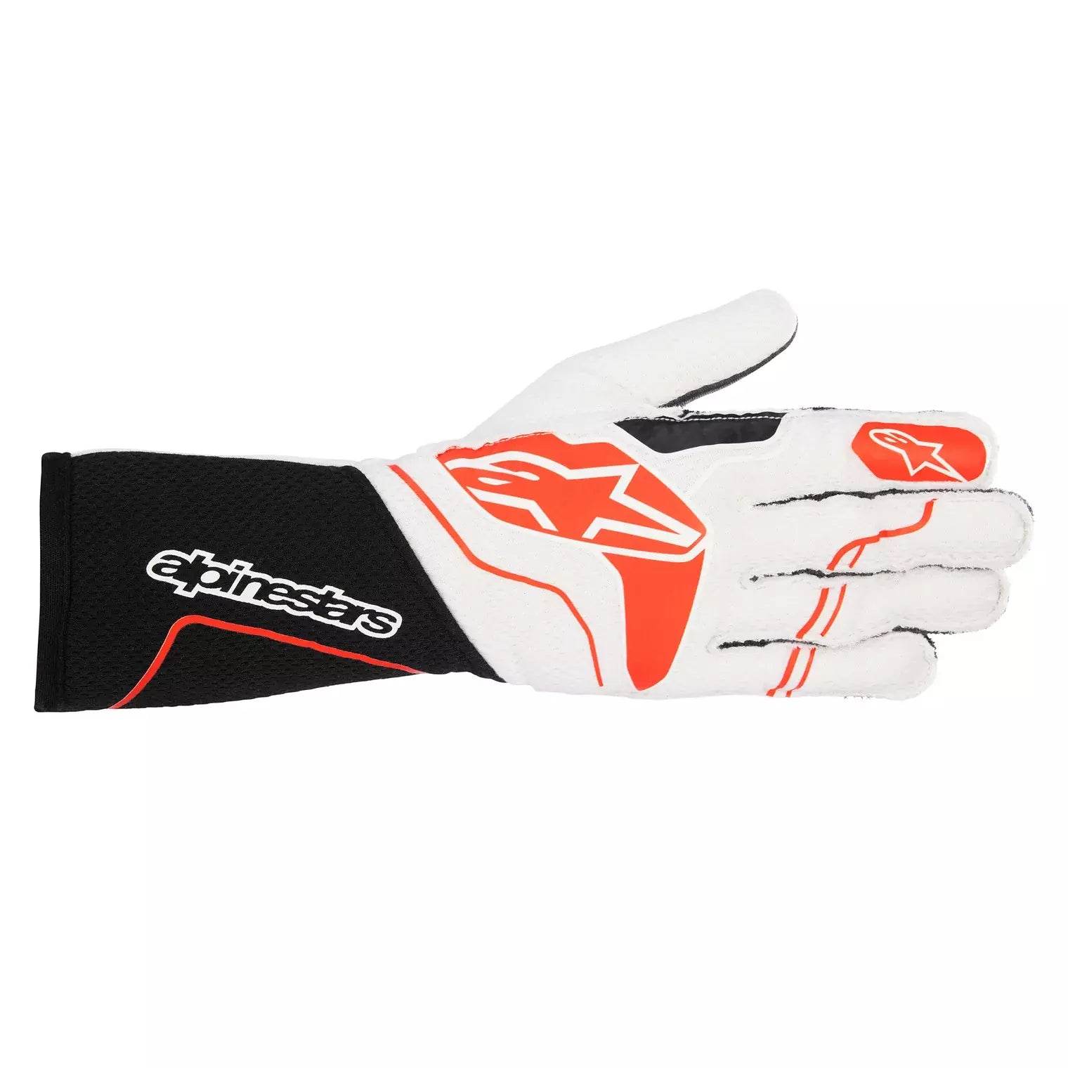 Suncoast Marine and Auto offers Gloves Tech 1-ZX White / Red 2X-Large (3550323-123-2XL)