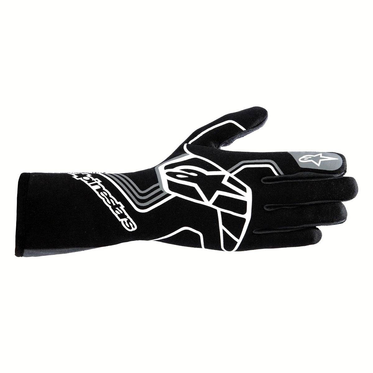 Suncoast Marine and Auto offers Glove Tech-1 Race V4 Black / Gray Medium (3552024-1169-M)