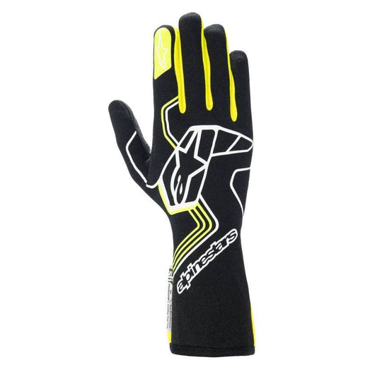 Suncoast Marine and Auto offers Glove Tech-1 Race V4 Blk / Fluo Yellow 2X-Large (3552024-155-2XL)