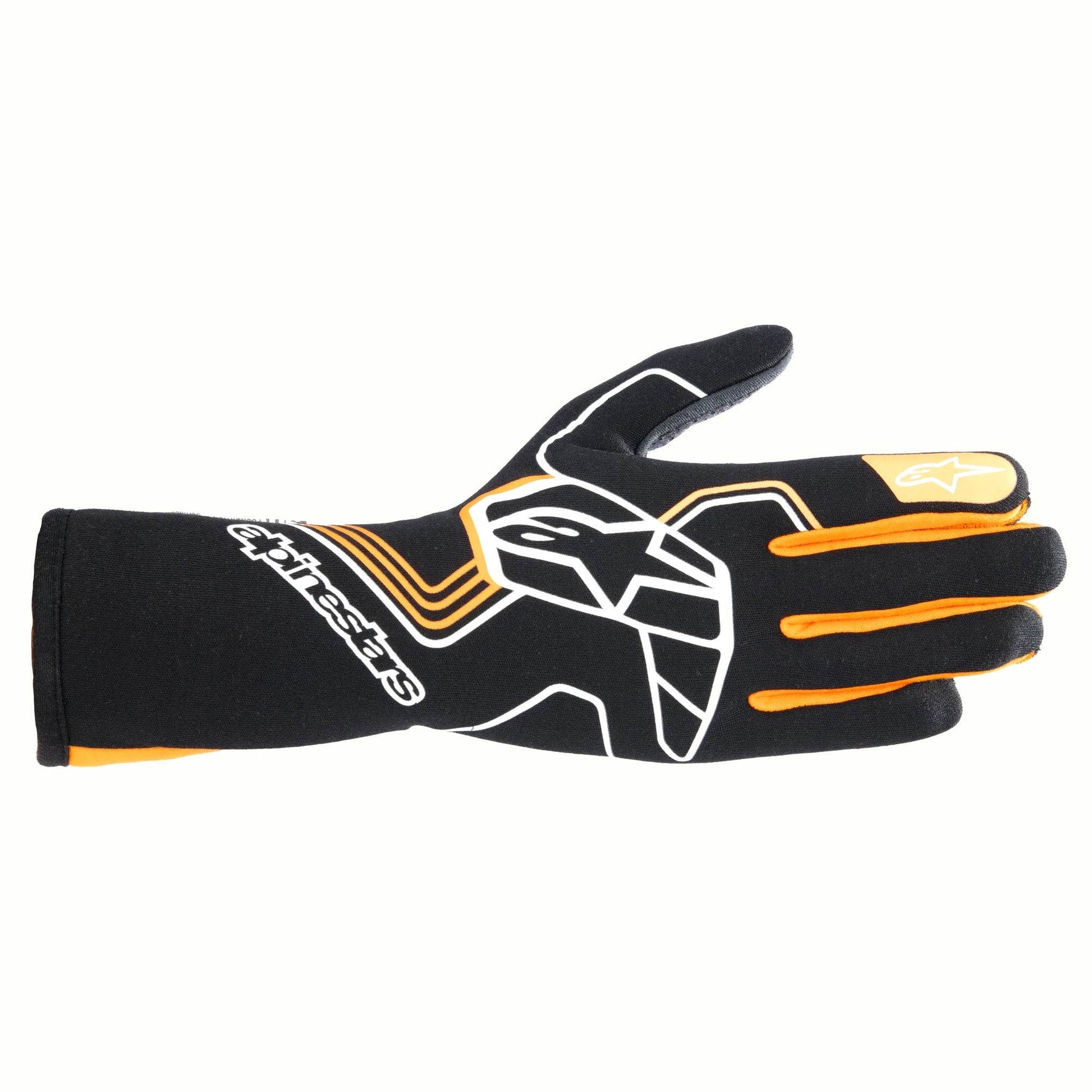 Suncoast Marine and Auto offers Glove Tech-1 Race V4 Black / Flou Org Large (3552024-156-L)