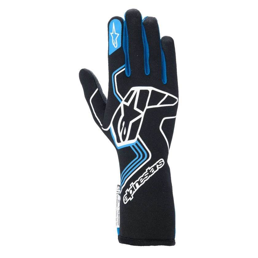 Suncoast Marine and Auto offers Glove Tech-1 Race V4 Black / Blue 2X-Large (3552024-17-2XL)