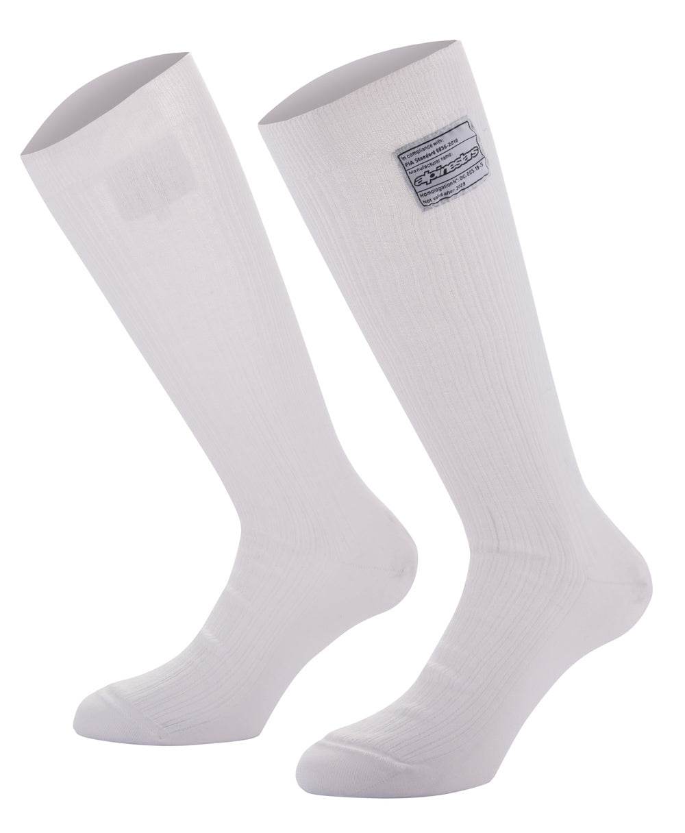 Suncoast Marine and Auto offers Socks Race V4 White Large (4704021-20-L)