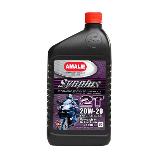 Suncoast Marine and Auto offers Synplus Blend 2T Motor cycle Oil Case 12 x 1Qt (160-62796-56)