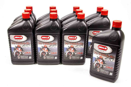 Suncoast Marine and Auto offers X-treme 4T SG Motorcycle Oil 10w40 Case 12x1Qt (160-72676-56)