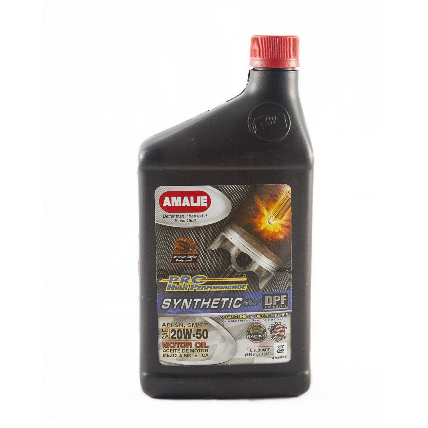 Suncoast Marine and Auto offers PRO HP Syn Blend 20w50 Oil Case 12x1Qt (160-75696-56)