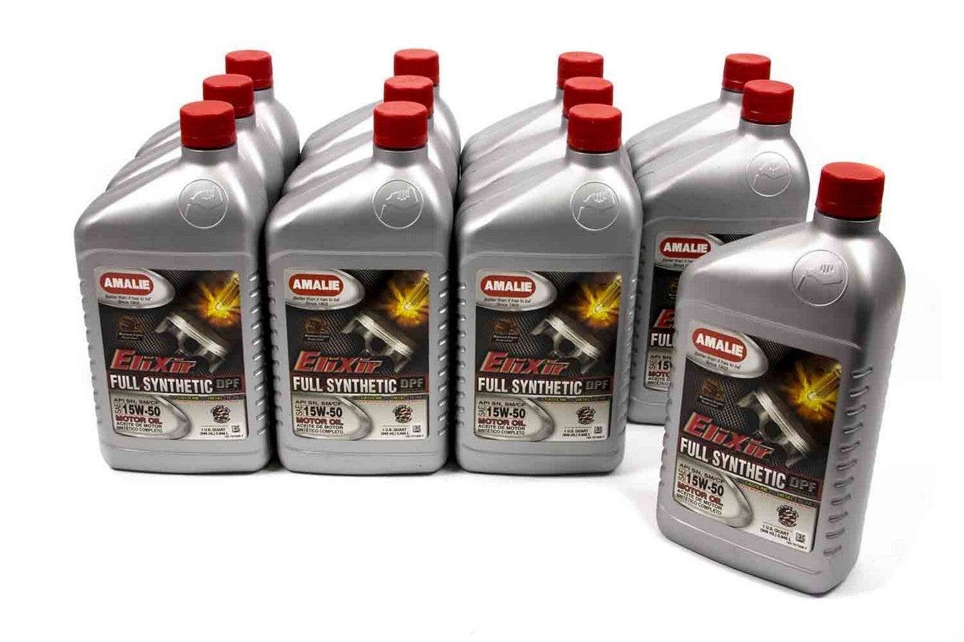 Suncoast Marine and Auto offers Elixir Full Synthetic 15w50 Oil Case 12x1Qt (160-75736-56)