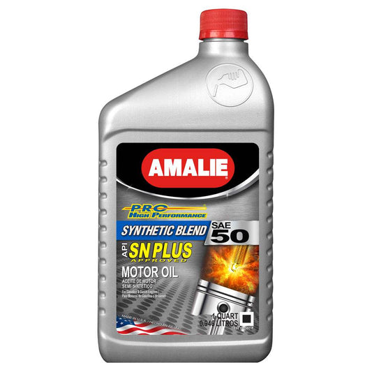 Suncoast Marine and Auto offers PRO High Perf Syn Blend Oil 50W Case 1Qt (AMA65656-56)