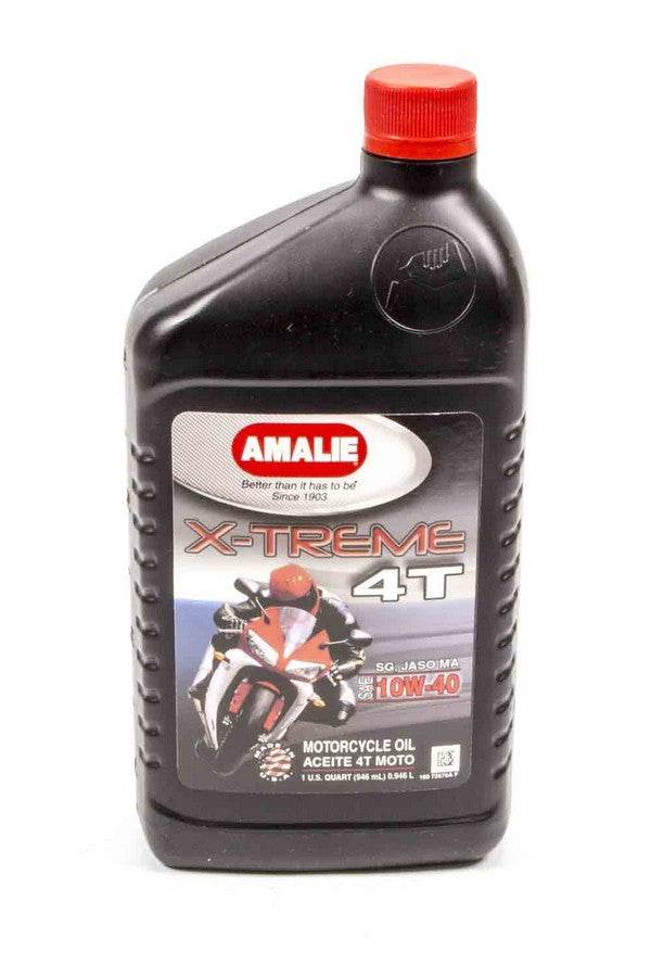 Suncoast Marine and Auto offers X-treme 4T SG Motorcycle Oil 10w40 1Qt (AMA72676-56)