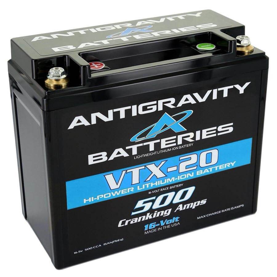 Suncoast Marine and Auto offers Lithium Battery 500CCA 16Volt 4.5Lbs 20 Cell (AG-VTX-20-R)