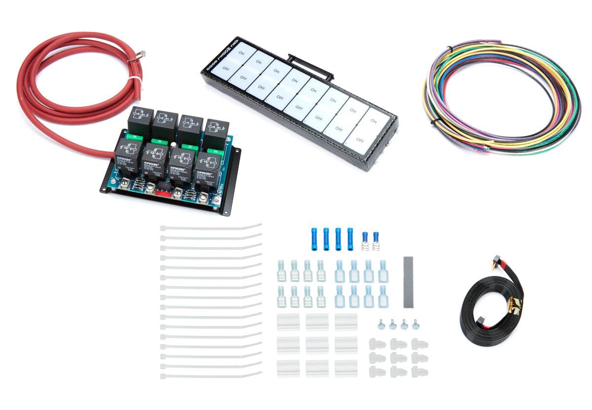 Suncoast Marine and Auto offers 8 Switch In-Dash Control Module C/F Finish (8003D)