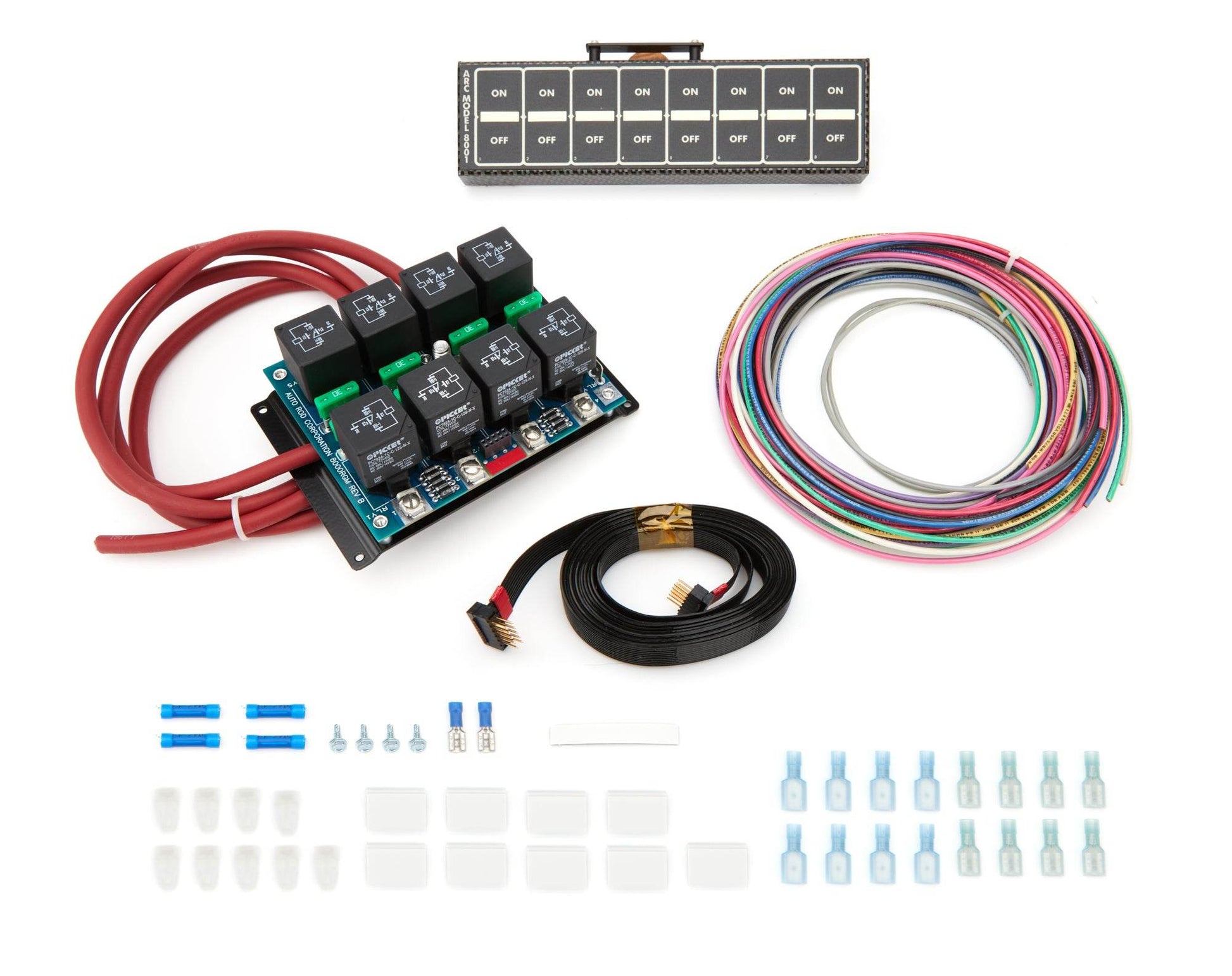 Suncoast Marine and Auto offers 8 Switch In-Dash Control Module C/F Finish (8004D)