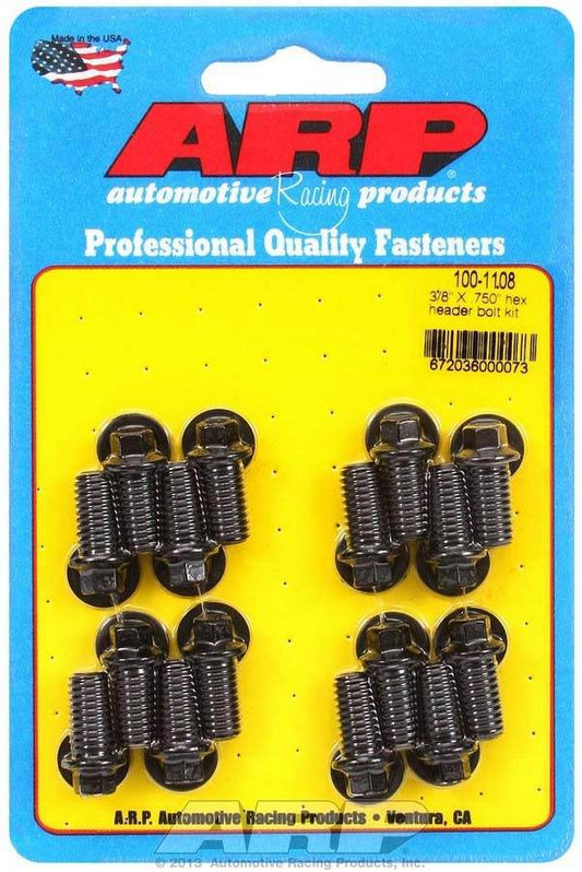 Suncoast Marine and Auto offers Header Bolt Kit - 6pt. 3/8 x .750 UHL (16) (100-1108)