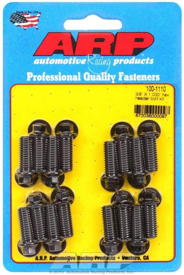 Suncoast Marine and Auto offers Header Bolt Kit - 6pt. 3/8 x 1.00 UHL (16) (100-1110)