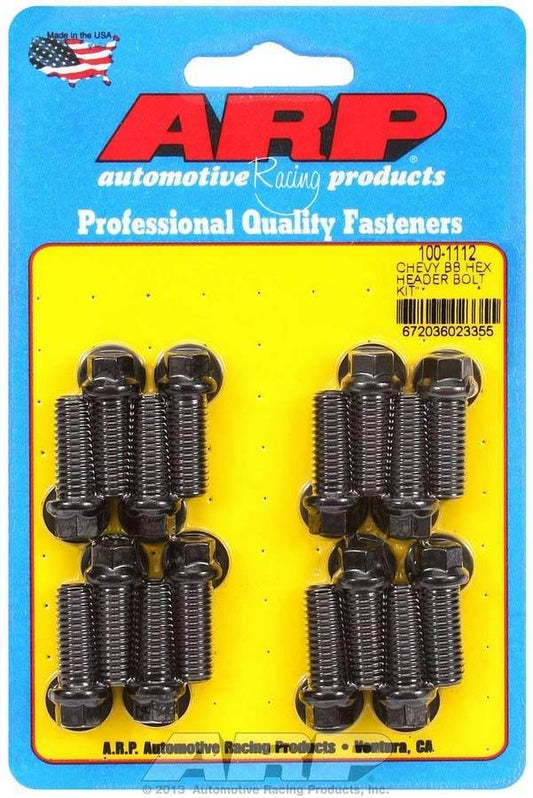 Suncoast Marine and Auto offers Header Bolt Kit - 6pt. 3/8 x 1.00 UHL (16) (100-1112)