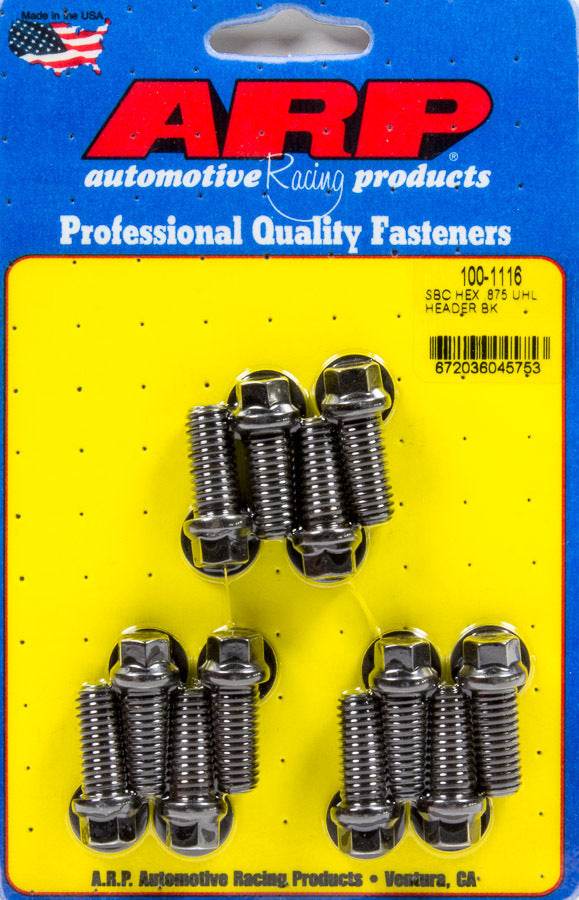 Suncoast Marine and Auto offers Header Bolt Kit - 6pt. 3/8 x .875 UHL (12) (100-1116)