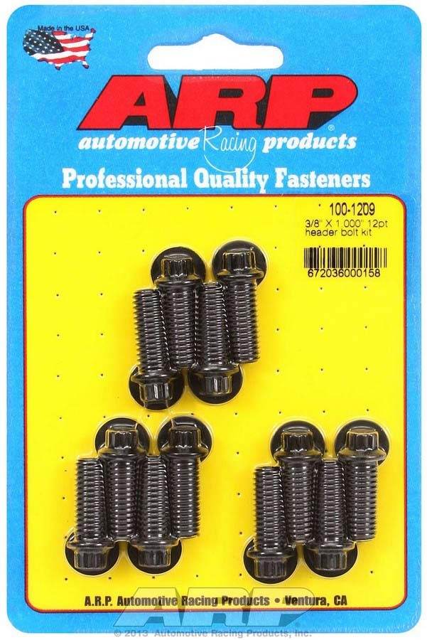 Suncoast Marine and Auto offers Header Bolt Kit - 12pt. 3/8 x 1.00 UHL (12) (100-1209)