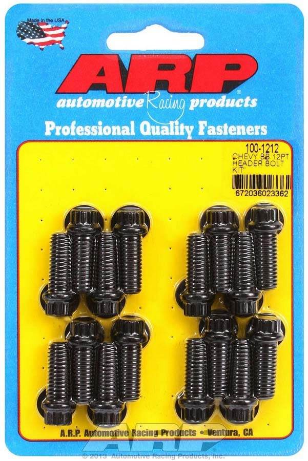 Suncoast Marine and Auto offers Header Bolt Kit 12pt BBC (100-1212)