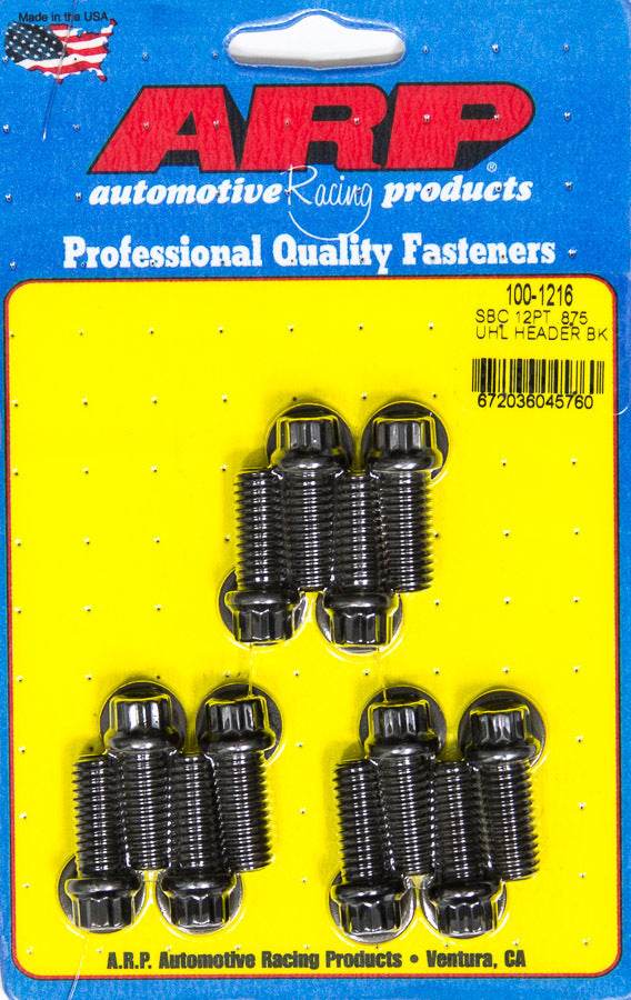 Suncoast Marine and Auto offers Header Bolt Kit - 12pt. 3/8 x .875 UHL (12) (100-1216)