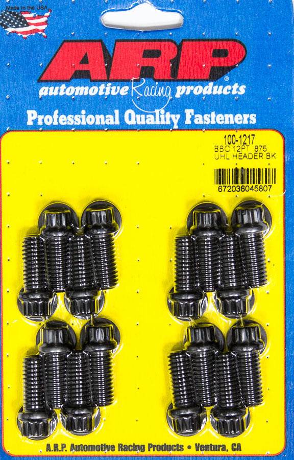 Suncoast Marine and Auto offers Header Bolt Kit - 12pt. 3/8 x .850 UHL (16) (100-1217)