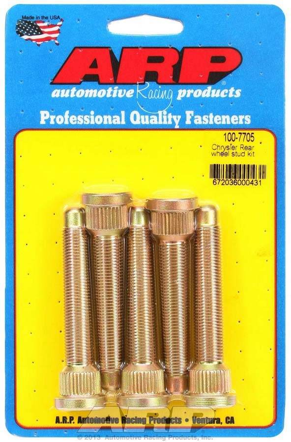 Suncoast Marine and Auto offers Wheel Stud Kit - 1/2-20 3.125/.680 Knurl (5) (100-7705)