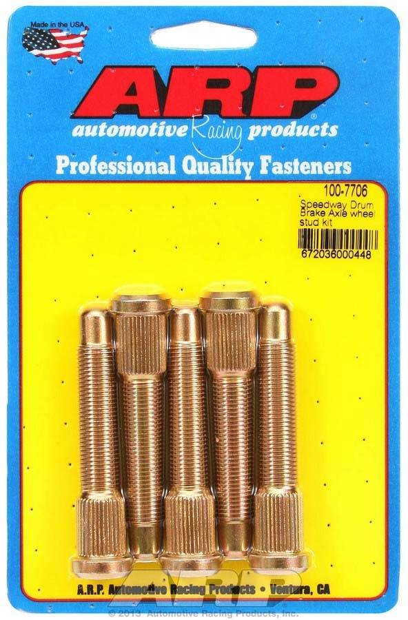 Suncoast Marine and Auto offers Wheel Stud Kit - 1/2-20 2.970/.568 Knurl (5) (100-7706)