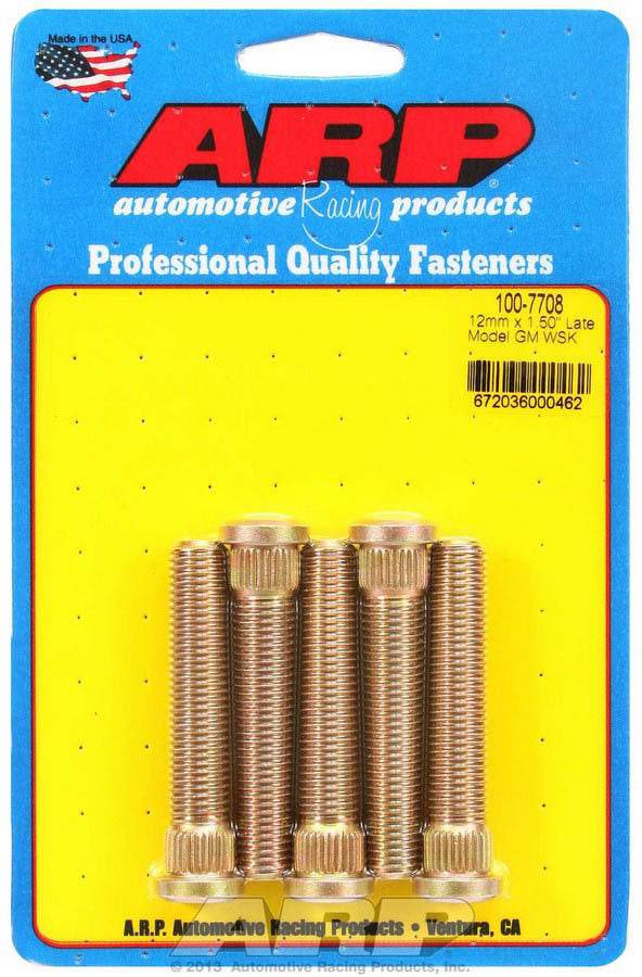 Suncoast Marine and Auto offers Wheel Stud Kit - M12x1.5 2.500/.509 Knurl (100-7708)