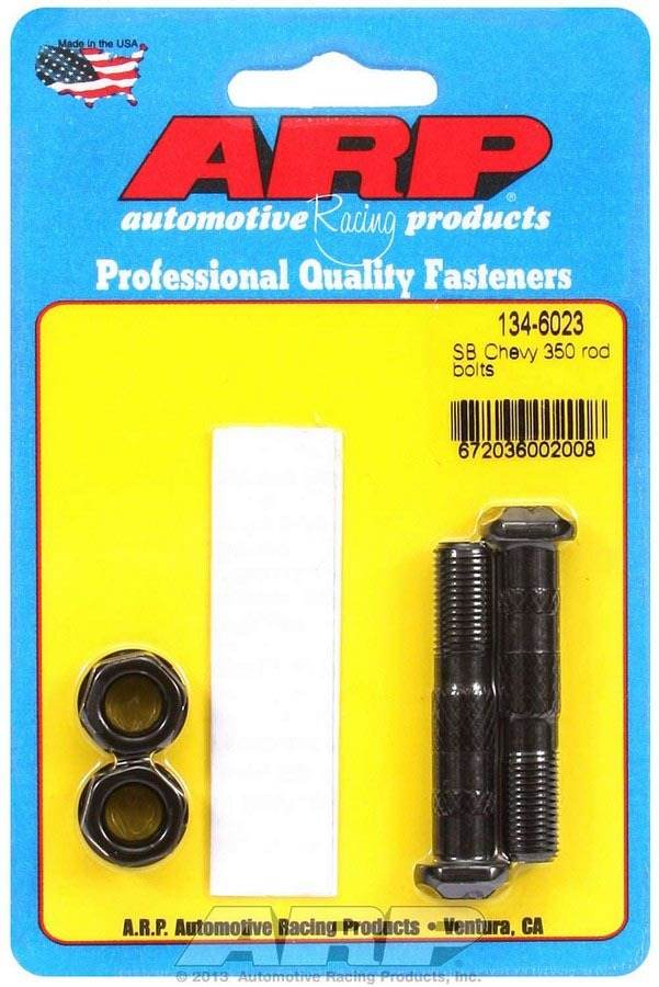 Suncoast Marine and Auto offers SBC Rod Bolt Kit - Fits 305/307/350 L/J (2-Pack) (134-6023)