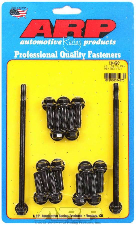 Suncoast Marine and Auto offers LS1/LS2 Oil Pan Bolt Kit 6pt. (134-6901)